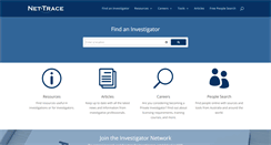 Desktop Screenshot of nettrace.com.au